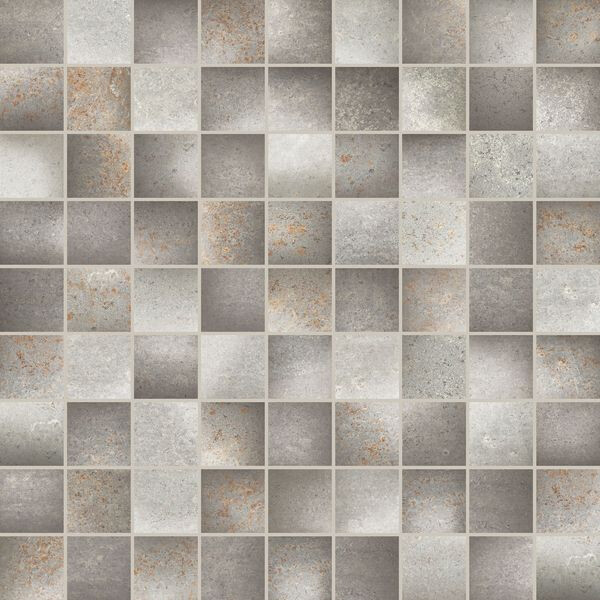 OXIDE GREY FLAME MOSAICO OXIDE GREY FLAME MOSAICO