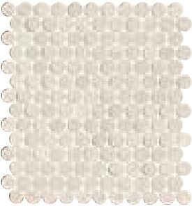 NOBU WHITE GRES ROUND MOSAICO MATT NOBU WHITE GRES ROUND MOSAICO MATT
