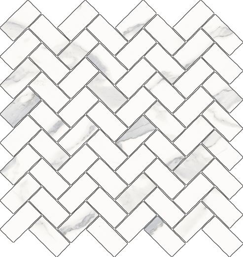 Stellaris Statuario White Mosaico Cross Stellaris Statuario White Mosaico Cross