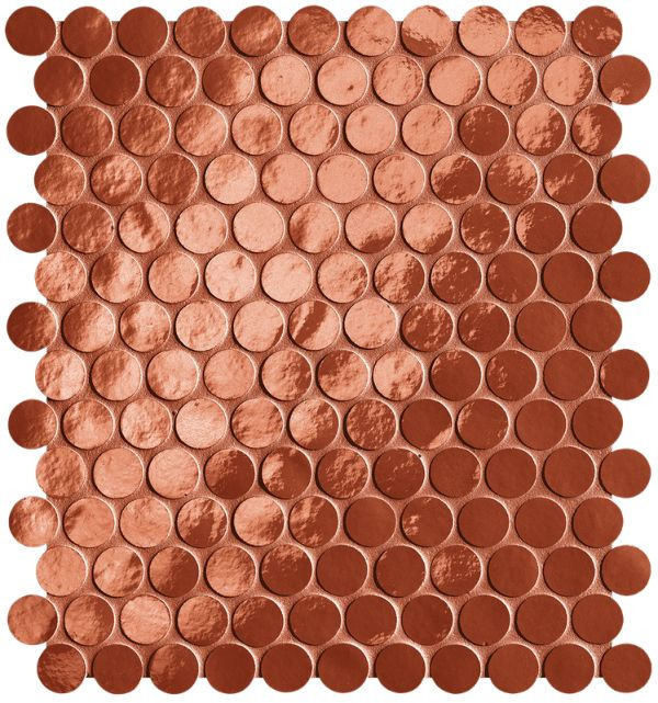 GLIM ROSSO CUORE ROUND MOSAICO BRILLANTE