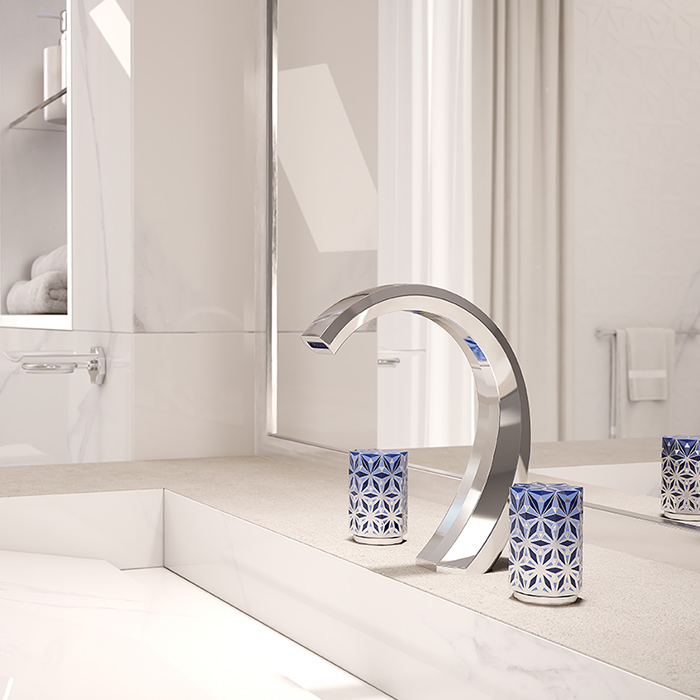 Nihal porcelaine bleue