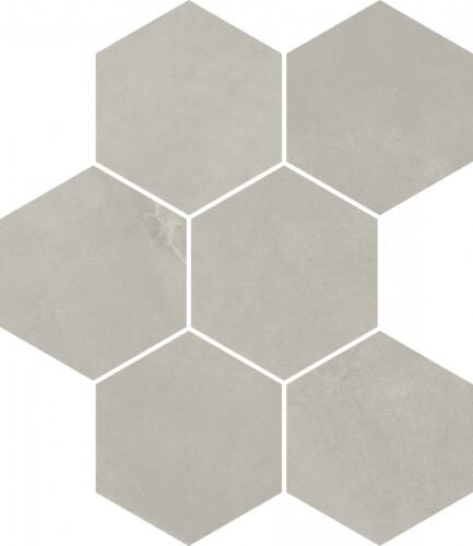 CONTINUUM SILVER MOSAICO HEXAGON CONTINUUM SILVER MOSAICO HEXAGON