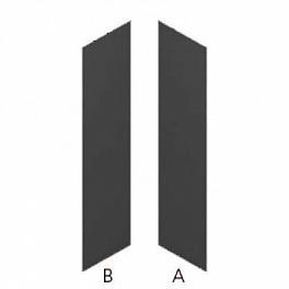 CHEVRON A GRAPHITE MATT
