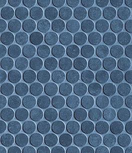 STILL 6X24 DENIM ROUND MOSAICO MATT