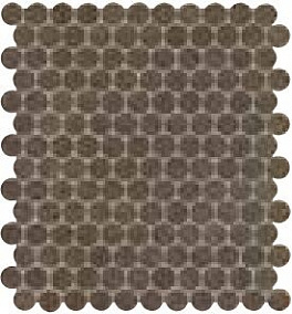 NOBU COCOA GRES ROUND MOSAICO MATT
