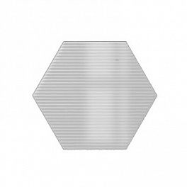 MINI HEXA CANALE ICE WHITE GLOSS
