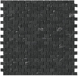 ROMA GRAFITE BRICK MOSAICO (fMAC) 30x30 Неглазурованный керамогранит