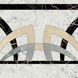 C.E. Carrara Rosone Fascia Lux 60x60/Шарм Экстра Каррара Розон Фашиа Люкс 60х60 (620120000077)